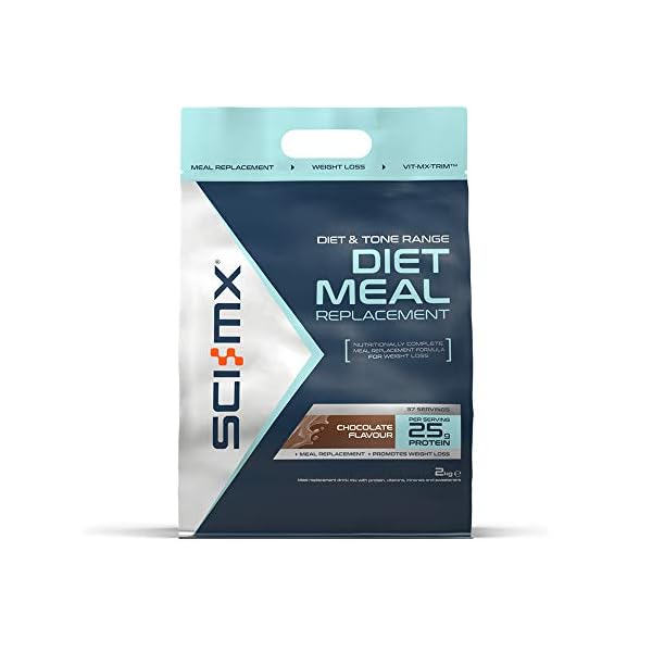 SCI-MX Diet Meal Replacement Protein Powder Meal Shake, Chocolate, 2kg