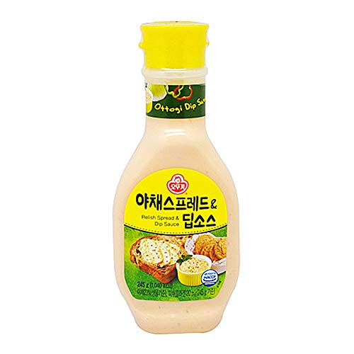 Ottogi Vegetable Spread Dip Sauce 245g ì•¼ì±„ìŠ¤í”„ë ˆë“œ ë”¥ì†ŒìŠ¤