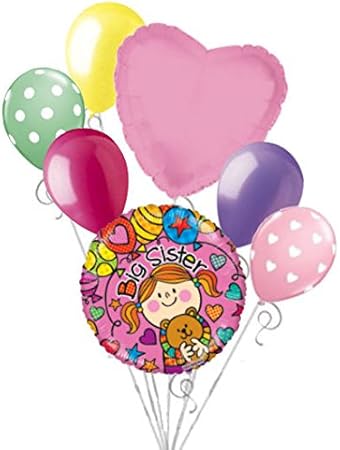 welcome home baby girl balloons