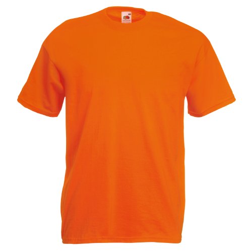 Camiseta Fruit of the Loom Valueweight Naranja