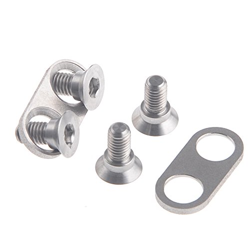 Wanyifa Titanium Pedal Cleat Bolt for Shimano SPD M980 M985 M780 M785 M540 M545 M520 M424