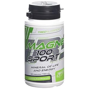 Trec Nutrition Magne 100 Sport (1 Pack of 60 Capsules)
