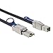 CableCreation 3.3FT External HD Mini SAS SFF-8644 to SFF-8088 Cable, 1M/ Black