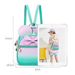 KL928 Girls Mini Backpack Bowknot Polka Dot Cute