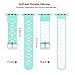 Band for Apple Watch 42mm, Alritz Silicone Sport Straps Replacement Wristband Bracelet for Apple Watch Series 3 / Series 2 / Series 1 / Nike+, Free Protective Case Included