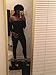 TOB Women's Sexy Long Sleeves Off Shoulder Lace Up Backless Club Jumpsuit Black
