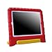 HDE Shock Proof iPad Case for Kids Bumper Cover Handle Stand for Apple iPad 2 iPad 3 iPad 4 (Red & Yellow)