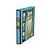 Staples Better 1-Inch, 3-Ring View Binder, Holds up to 275 Sheets, 1 Interior Pocket, Perfect 3-Ring Binder for Reports (Teal)