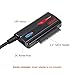 Unitek USB 3.0 to SSD/HDD / 2.5-Inch SATA III Hard Drive Adapter Cable- External Converter for SATA III Hard Drives, Support UASP [Power Adapter Not Included]