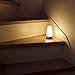 KUANTUM Motion Sensor Night Light for Bedroom / Bathroom, Battery Powered LED Kids Baby Nursery Lamp (Round)