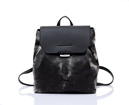 CLEARANCE SALE!! Siena Stylish Marble Print Soft Leatherette Backpack BP017 (Grey)