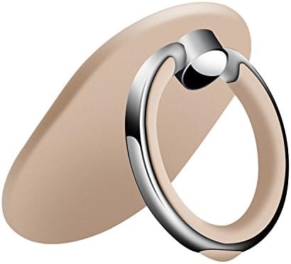 Finger Ring Stand,Choncyn 360 Degree Rotating Smartphone Ring Holder Finger Grip kickstand Universal Cell Phone Ring For Smartphone, Tablets (gold)