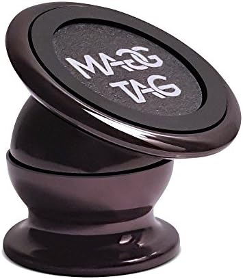Magnetic Phone Car Mount- Durable, Hands Free Car Phone Mount by MaggTag - Universal Car Phone Holder iPhone 7, 6, 6 Plus, 5, 5S, Galaxy S5, S6, S7, S6 Edge, Note 3, 4, 5