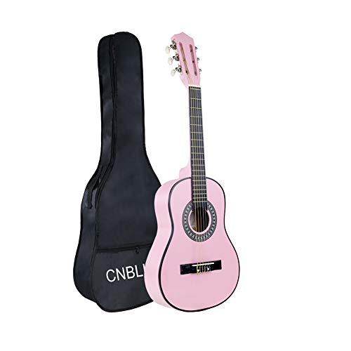 Kid Beginner Guitar Child Classical Acoustic Guitar 1/2 Half Size 30 inch Wood Nylon Strings Guitar (Best Child Size Acoustic Guitar)