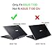 Infiland ASUS Transformer Book T100TAM / T100 / T100TA-C1-GR / T100TAF-B1-BF Window 8.1 Tablet 10.1-Inch Folio PU Leather Stand Keyboard Case Cover (ASUS Transformer Book T100 / T100TA-C1-GR, Black)