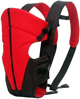 TANGHONG Happy Baby Carrier Inward facing Forward facing Back carry Four-season use Breathable 8002red