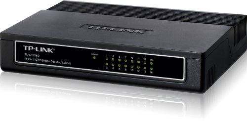 TP-Link 16-Port Fast Ethernet Desktop Switch (TL-SF1016D)