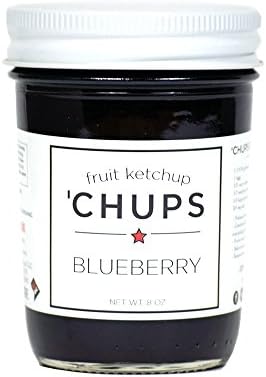 Chups Fruit Ketcup Blueberry