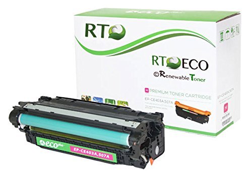 Renewable Toner 507A CE403A Compatible Magenta Toner Cartridge for HP LaserJet Enterprise 500 M551 500 MFP M575