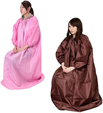 Amazon よもぎ蒸し用マント 長袖 袖穴アリ 全6種 ダークブラウン よもぎ蒸し ヨモギ蒸し 自宅 家庭用 よもぎ ヨモギ 韓方座浴用 韓国 韓方 座浴 椅子 セット マント ハーブカイロ バスグッズ 通販