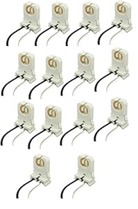 SleekLighting Non-shunted LED T8 Lamp Holder Socket Tombstone for