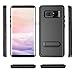 Transy Samsung Galaxy Note 8 Waterproof case Full-Body Protective Underwater Cover with Built-in Screen Protector Design for Galaxy Note 8 (Black)
