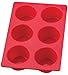 Mrs. Anderson's Baking Silicone 6-Cup Jumbo Muffin Pan, Non-Stick European-Grade Silicone