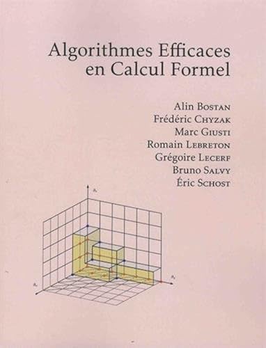 Download Algorithmes Efficaces en Calcul Formel PDF