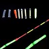 Delight-eShop-50X-Fishing-Fluorescent-Lightstick-Light-Night-Float-Clip-On-Dark-Glow-Stick-New