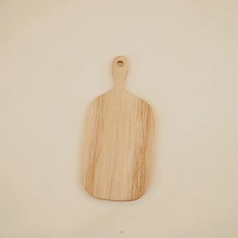 FidgetGear Children Pretend Play Toy Mini Chopping Board Simulation Kitchen Toy for 1:12 Doll House Decoration Large Chopping Board