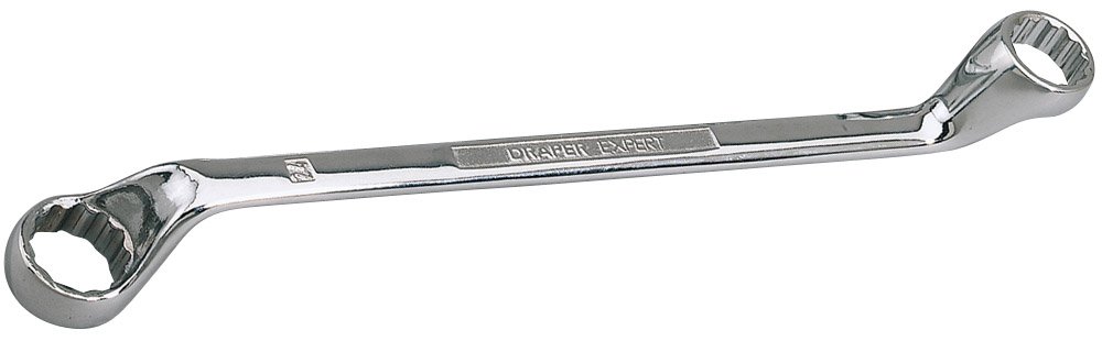 Draper 55696 Expert Hi-Torq Deep Offset Ring Spanner, 22mm x 24mm