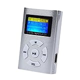 DATEWORK Mini MP3 Player LCD Screen Support 32GB Micro SD TF Card
