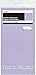 Lavender Solid Rectangular Plastic Table Cover (54