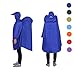 Adventure World Globotrekker Lightweight Backpack Poncho (Multiple Color Options Available) (Sapphire Blue)