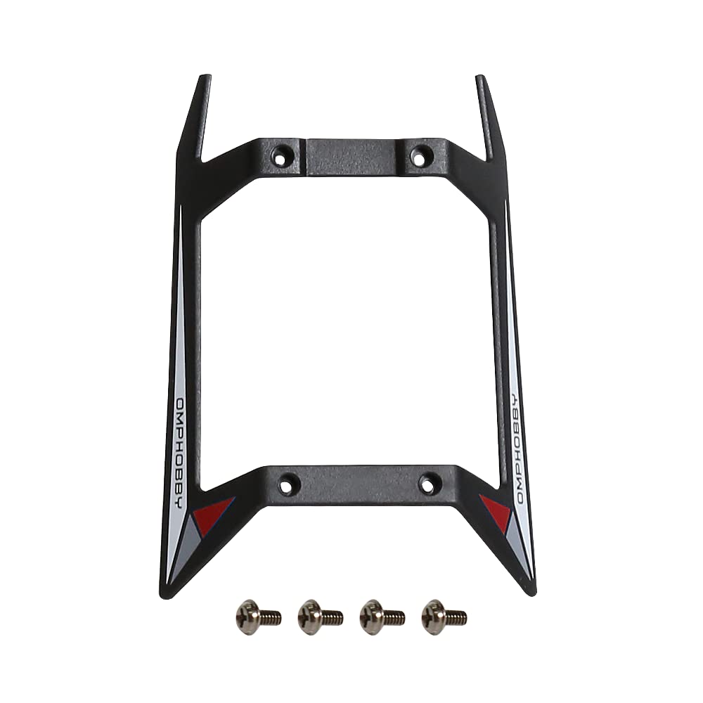 OMPHOBBY M1 EVO Helicopter Parts OSHM1211R Landing Skids Set-Glamour Red Original Replacement for OMP HOBBY M1-EVO RC Helicopters Accessories Spare Part