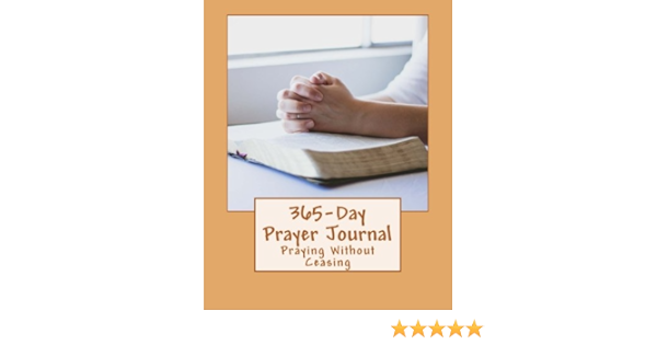 26++ 365 day prayer journal praying without ceasing info
