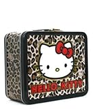Lunch Box - Hello Kitty - Leopard w/ White Face