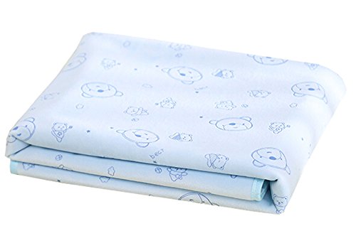 Cotton Baby Home Travel Urine Pad Mat Cover Changing Pad 9085cm, Blue