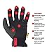 Mechanix Wear FastFit Work Gloves - Anti-Slip & Abrasion Resistant Heavy Duty Gloves - Touchscreen Compatible - Vibration Damping - Multipurpose Use - Small - Black