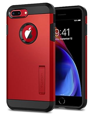 Spigen Tough Armor [2nd Generation] iPhone 8 Plus Case/iPhone 7 Plus Case with Kickstand Air Cushion Technology for Apple iPhone 8 Plus (2017) / iPhone 7 Plus (2016)