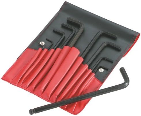 SAM Outillage 63-TR8 Set of 8 Allen Keys Long from 2 to 8 mm with Case