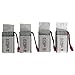 Wwman 4pcs 3.7V 780mah Batteries And 1to6 Battery Charger for SYMA X5HW X5HC Rc Quadcopter Drone Spare Parts