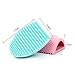 BeautyKate Set of 5 pcs Toothbrush Style Eyebrow Brush Foundation Eyeliner Makeup Brushes (Rose-golden) + 1pcs Cleaning Makeup Brushegg (Pink)