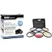 25 Piece Advanced Lens Package For The Sony Alpha A100, A200, A230, A290, A330, A350, A380, A390, A500, A33, A35, A37, A55, A65, A77, A99, A580, A550, A700, A850, A900, A5000, NEX-7 & NEX-3N Digital Cameras Includes 0.43X HD2 Wide Angle Panoramic Macro Fisheye Lens + 2.2x HD AF Telephoto Lens + 3 Piece Pro Filter Kit (UV, CPL, FLD) + 6 Piece Multi-Colored Graduated Filter Set + 5 PC Close-Up Set (+1, +2,+4 with 10X Macro Lens) + Flower Lens Hood + Deluxe Lens Cleaning Kit + 5PC Lens Cleaning Pen