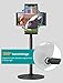 Tablet Stand Holder, Klearlook Metallic Multi-Angle Adjustable Stand Holder 360 Degree Swivel Rotation Flexible Arm for All Smartphones and Tablets Up to 12.9 Inches Black