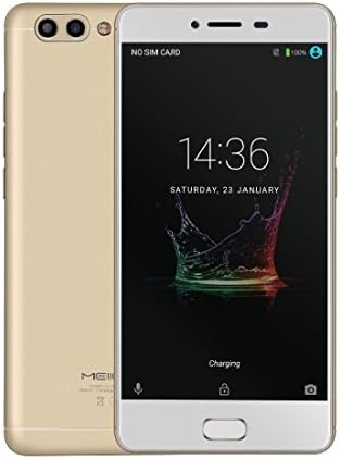 Meiigoo M1 6GB+64GB 5.5 Inch Android 7.0 MTK6757 Octa Core up to 2.3GHz WCDMA &amp; GSM &amp; FDD-LTE (Gold)