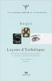 Leçons d'esthétique