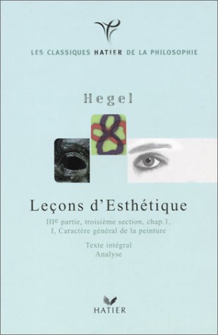 Leçons d'esthétique