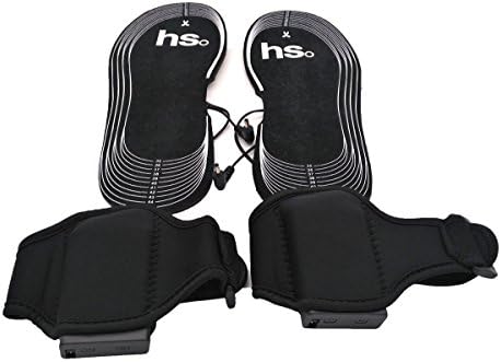 Heated Insole,Shoes Heating Pad for Foot Warmers Cold Weather,Cut to Fit Size for Hiking Camping ,One Pair(Battery not included)