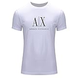 Armani Exchange For 2016 Mens Printed Short Sleeve tops t shirts